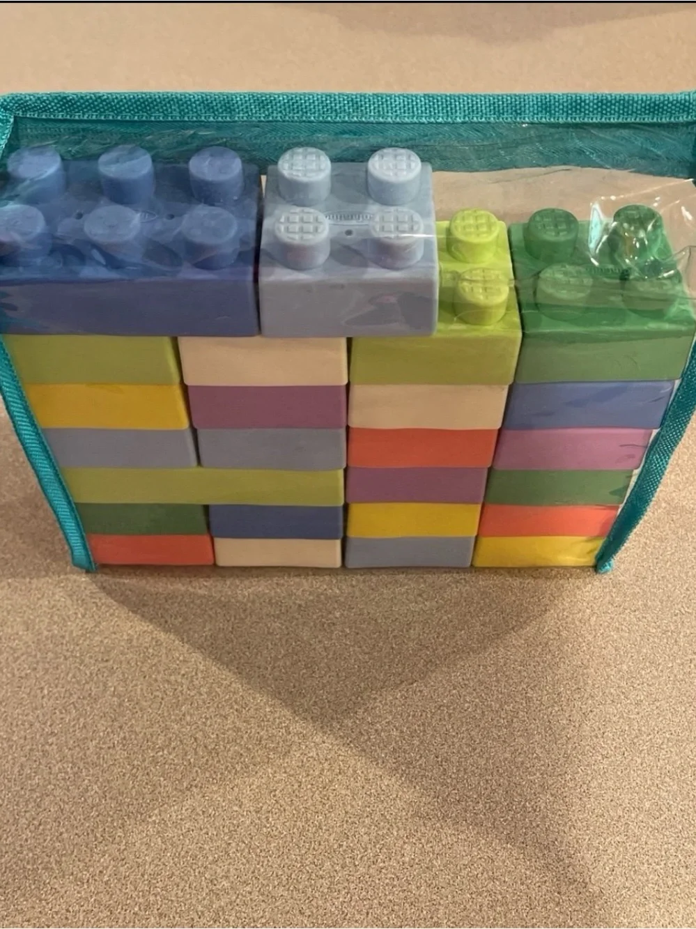 Infantino Go gaga! Super Soft 1st Building Blocks